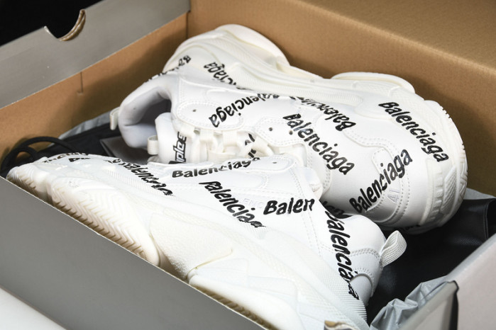 balenga triple s black clear sole btsbcs-026